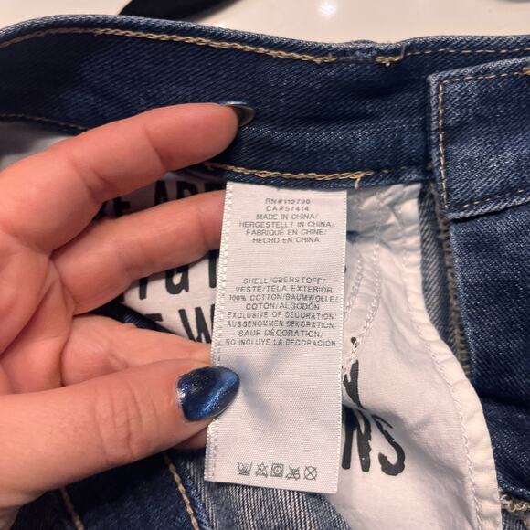 True Religion Blue Cameron Slim Boyfriend Jean Size 27 - Picture 8 of 11